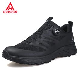 Boots Humtto New Waterproof Sneakers for Men Breathable Sport Trainers Running Shoes Man Leather Designer Casual Mens Sneakers