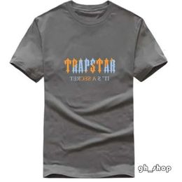 Men Trapstar T-Shirt Tracksuit Top Designer Popular Fashion High Street Cotton Short Sleeve T-Shirt Sweatshirt Jumper Breathable For Men And Women 1801