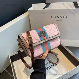 designer bag tote bag New Women's Trapezoidal Saddle Handheld Underarm Single Shoulder Crossbody Chain Small Bag Tide 70% Off Outlet Clearance