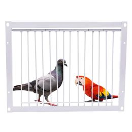 Nests Pigeon Door Wire Bars Frame Single Entrance Trapping Doors Cage & Nests Birds Catch Removable Bar Nests Entrance Door Curtai 1Pc