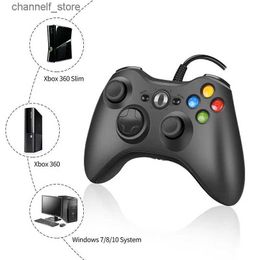 Game Controllers Joysticks USB Wired Game Controller For Xbox360 Console Joypad For Win 7/8/10 PC Joystick Controle Mando Gamepad For Xbox 360 AccessoriesY240322