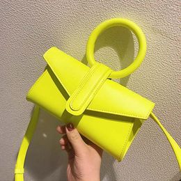 Shoulder Bags Women Bag Leather Waist Round Handbag Fashion Belt Girl Solid Crossbody Pack Small Tote 030401