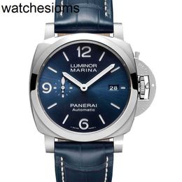 Watches Panerass Mechanical Luxury Set Luminordue Series Pam01313 with 44 Rugged Style Waterproof Wristwatches Designer Fashion Brand Stainless Steel