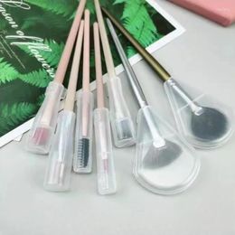 Storage Bags Makeup Brush Protective Sleeve Anti Deformation Bag Eye Shadow Tool Dustproof Waterproof Plastic Cover