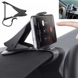 Cell Phone Mounts Holders Car Phone Holder Dashboard Mount Stand Car Cell Phone Holder GPS Display Bracket For iphone Samsung Huawei Z4 240322