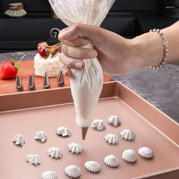 Baking Tools 100Pcs Pack Pastry Bag S/M/L Size Disposable Piping Icing Fondant Cake Cream Decorating Tip Tool