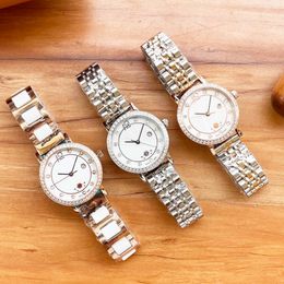 Ladies quartz watch high-quality imported calf leather 30mm watch brand sapphire stainless steel designer watch diamond watch