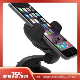 Cell Phone Mounts Holders Universal Car Phone Holder for Phone Silicone Suction Cup Car Cellphone Mount for Windshield Support Smartphone 240322