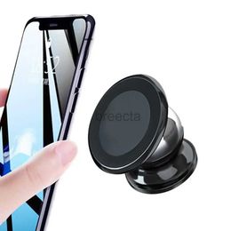 Cell Phone Mounts Holders Cell Phone Mount Strong Magnetic Attraction Safe Support Universal Auto GPS Navigation Mobile Phone Holder Car Accessories 240322