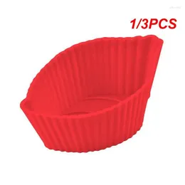 Baking Moulds 1/3PCS Tool Modern Minimalist Easy To Clean Odourless Reusable One-piece Moulding Cake Mould Silicone 8.5cm Silica Gel