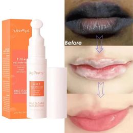 Natural lip balm to remove dark lips Bleaching Permanent Pinkish Moisturizing Remove Dead Skin Lighten Dark lips Repair Lip Care 240321