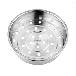 Double Boilers Steaming Grid Steam Basket Thickened 304 Stainless Steel Deepened Full Range Kitchen Tools Large Hole Steamer Durable