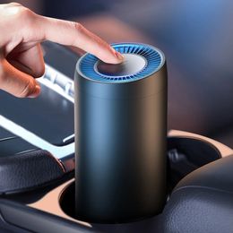 sell portable car air purifier remove dust pm 25 mini cleaner Ioniser 240308