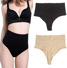 Whole New Seamless Body Shaper Panty Thong High Waist Slimming Butt Lifter Panties Cincher Shapewear Tummy Control Girdle Und8893650