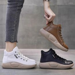 Casual Shoes Sneakers Women's Fashion Platform Loafers Mixed Colours Lace Up Women Flats Sport Vulcanised Shoe Zapatillas Mujer