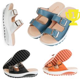 casual women's sandals for home outdoor wear casual shoes GAI Colourful orange apricot Fashion Womens new style 2024 35-42