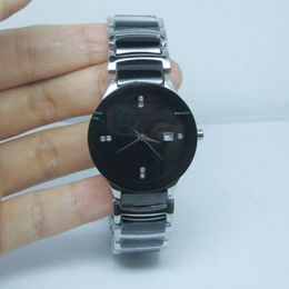 New fashion mens women watches quartz movement luxury watch for man wristwatch ceramic watches rd06281A