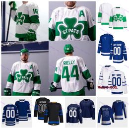 Pats Patricks Day Jersey Ryan Reaves Mitchell Marner All-Star Tavares Klingberg Morgan Rielly William Nylander Tyler Bertuzzi