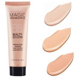 3 Colours BB Cream Long Lasting Liquid Foundation Waterproof Cover Acne Spot Natural Face Base Makeup Matte Concealer Cosmetic 240320