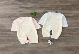 2021 new fashion summer BABYs BODYSUIT pure cotton thin basby air conditioning clothes newborn baby clothess9022668