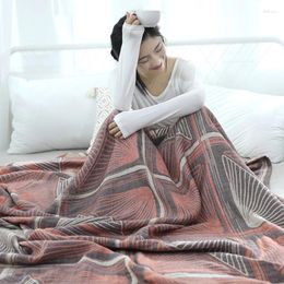 Blankets Cotton Towel Blanket Gauze Towelling Quilt Double Summer Single Sofa Bedroom Thick Sheet
