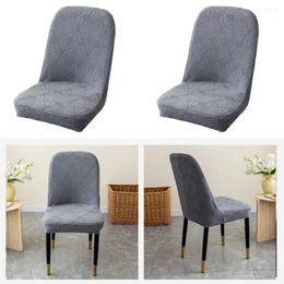 Chair Covers Elasticized Cover For Elastic Jacquard Slip-resistant Seat Protector Dining Room Decor Home Furniture