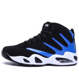 Slippers 2022 Sneakers Men Air Cushion Basketball Shoes Retro Women Breathable Pu Leather Sports Shoes Male Hightop Shoes Walking