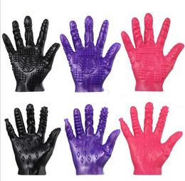 Designer Sex Massage Gloves Magic Palm Flirting Massage Gloves Halloween Sexual Love Magic Masturbation and Wandering 80w8
