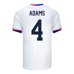 24 25 PULISIC MCKENNIE Jersey ERTZ ALTIDORE PRESS WOOD MORGAN LLOYD 2024 2025 America Football Shirt United States Camisetas USA USMNT PLAYER Men Kit 3703700