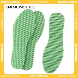 Bangnisole Peppermint Deodorant Insoles Women Men Cushion Pad Breathable Sweat-Absorbent All-Day Sports Insole for Shoes 240309