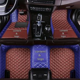 Car Floor Mats For Peugeot 408 408X 2023 Carpets Foot Custom Accessories Interior Pedals Products Covers Automobiles Waterproof