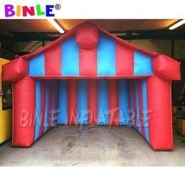 wholesale Customised red blue Inflatable Candy house blow up inflatable food serving shelter concession stand booth tent store For Sale