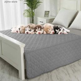 kennels pens Pet blanket waterproof sofa protector used for dog bed covers reversible dog furniture covers Y240322