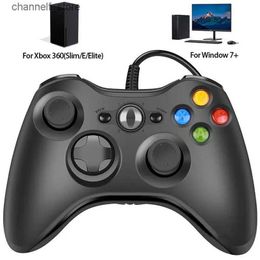 Game Controllers Joysticks USB Wired Game Controller For Xbox360 Console Joypad For Win 7/8/10 PC Joystick Controle Mando Gamepad For Xbox 360 SlimY240322