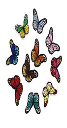 100pcs Butterfly Sew on Patches For Clothing Jeans Embroidered Patches Appliques Patches For Kids Clothes Decoration4732105