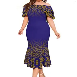 Party Dresses 2024 Summer Women Evening Gowns Flower Print Fishtail Dress Custom High Quality Milk Silk Fabric Drop