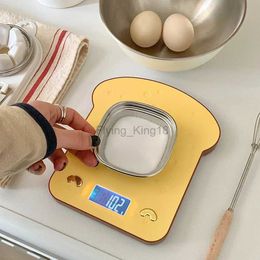 Household Scales Household Kitchen Toast Shaped Food Electronic Baking Weight Platform Scale Bread Food Scale 240322