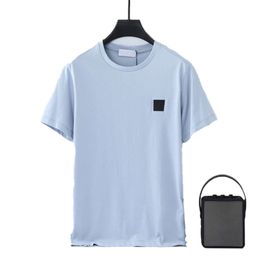 Summer lovers leisure time Polo shirt cotton Mens T-Shirts Loose and simple printed letter crew neck short sleeves 1152ess