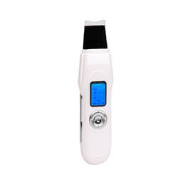 Selling Home Use Rechargeable Ultrasonic Face Skin Scrubber for Deep Cleaner with Wireless LCD Screen3337149