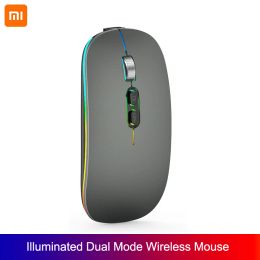Mice Xiaomi Wireless Mouse Mini Pc Bluetooth Gaming Mouse Laptop Accessories Suitable For Office Use Ergonomic Mouse Gaming