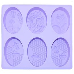 Carpets 6 Cells Silicone Casting Die Easy To Release Fondant & Gum Paste Moulds