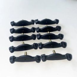 10PCS Violin Shoulder Rest Feet For 1/2 Black Violin Shoulder Rest Feet Legs Violin Parts