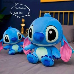 Stuffed Plush Animals 35-65cm Genuine Kawaii Giant Stitch Plush Toy Cute Anime Peripheral Plush Stuffed Doll Childrens Birthday Christmas Gift L240322