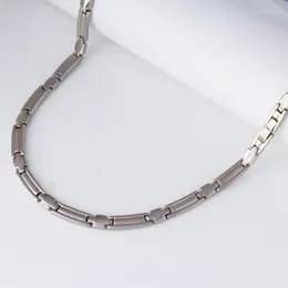 Chains Pure Titanium Light Luxury Style Necklace Cross For Men And Women Glossy Bright Colour Independent Packaging 52cm