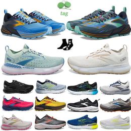 mens platform brooks running shoes aqua midnight navy white smoke indoor outdoor youth fashion designer pink black grape chaussures fog grey running shoes sneakers