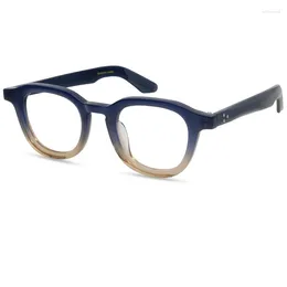 Sunglasses Frames Classic Retro Circular Men's And Women's Acetate Optical Glasses Frame