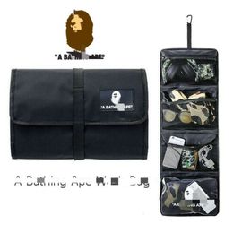 Designer Ape Bag Bapestar Japanese Magazine Appendix Pack Comfort Ape Folding Storage Multifunctional Wash Bag Portable Travel Makeup Bag