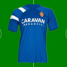 2023 2024 Real Zaragoza soccer jerseys Special-Edition Negredo camisetas de futbol LOZANO ALEX BERMEJO Cala CAMISETA 23 24 men kids kit SOBRINO football shirts