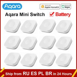 Control Aqara Sensor Smart Wireless Mini Switch Key Zigbee Connection Remote One Key Control Button Home Security for Mihome APP Homekit