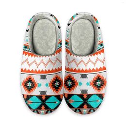 Slippers Beliodome Geometric Figure Home Cotton Custom Mens Womens Sandals Plush Casual Keep Warm Shoes Couple Thermal Slipper